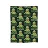 Cute Kermit The Frog  Blankets Flannel  Soft Throw Blankets for Car Sofa Couch Bedspread