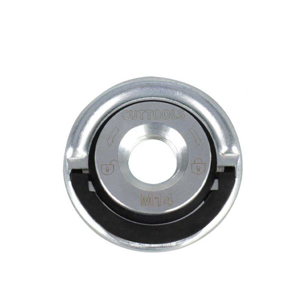 M14 Angle Grinder Quick Release Self-Locking Grinder Pressing Plate Flange Nut Power Chuck For Angle Grinder Clamping Flange