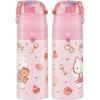 Borraccia Skater Hello Kitty Sweets Shop Sanrio 350ml Tazza per bere diretta per bambini Bere 2WAY con tazza in acciaio inossidabile SKDC3-A