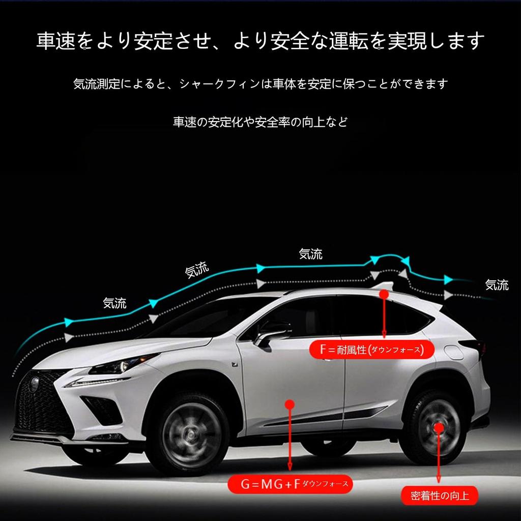 2024 New Car Shark Antenna Compatible with Toyota Prius 30