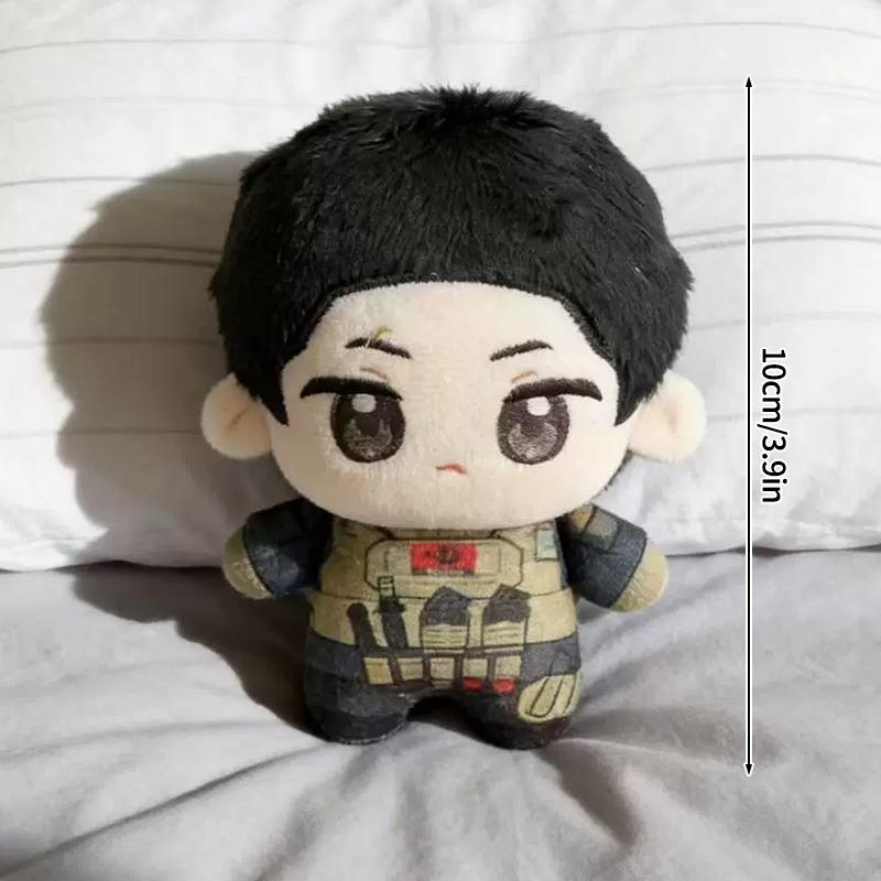 Delta Force Doll Ornament 10cm Game Character Plush Doll Anime Character Game Gift for Fans Desk Accessories Collector Doll