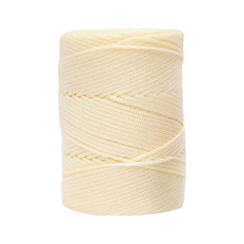 Fio Adicional de Polipropileno Centro Vazio Fio para Artesanato Substância Macia Ventilada Para Tricô Crochê Uso Constante