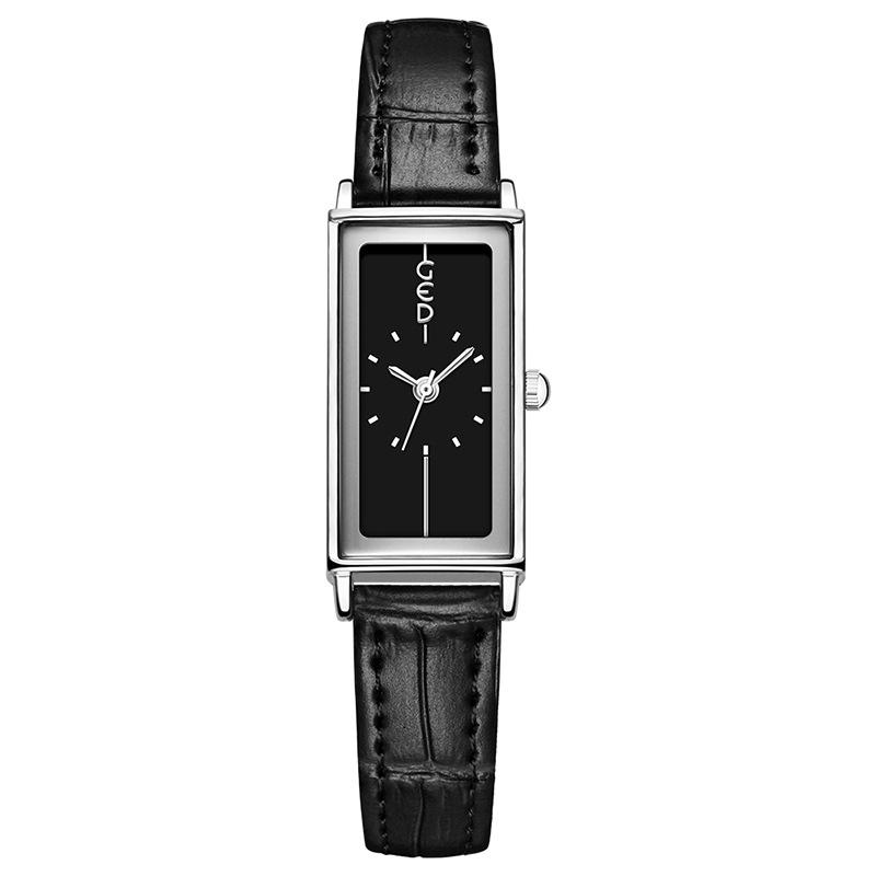Fashion Trend Ankola Red Belt Watch Niche High-End Quartz Women S Watch Retro Simple Watch