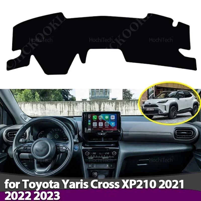 Anti-Slip Dashboard Cover Protective Pad Car Accessories Sunshade Carpet for Toyota Yaris Cross XP210 2021 2022 2023