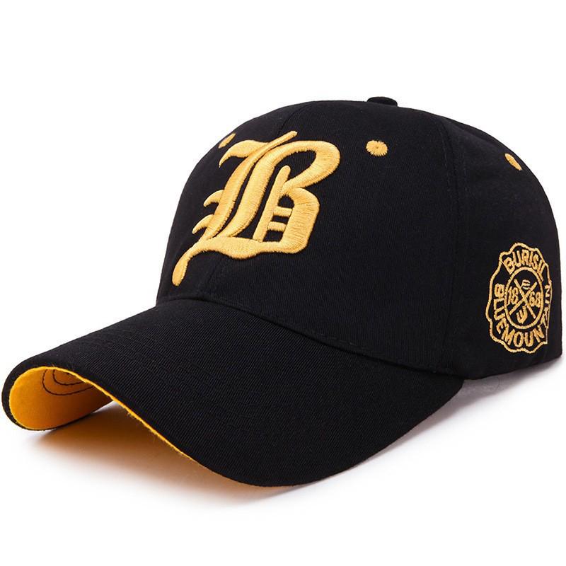 Modna czapka baseballowa unisex w stylu koreańskim – haftowana, z daszkiem typu kaczuszka, do noszenia na co dzień i na zewnątrz.