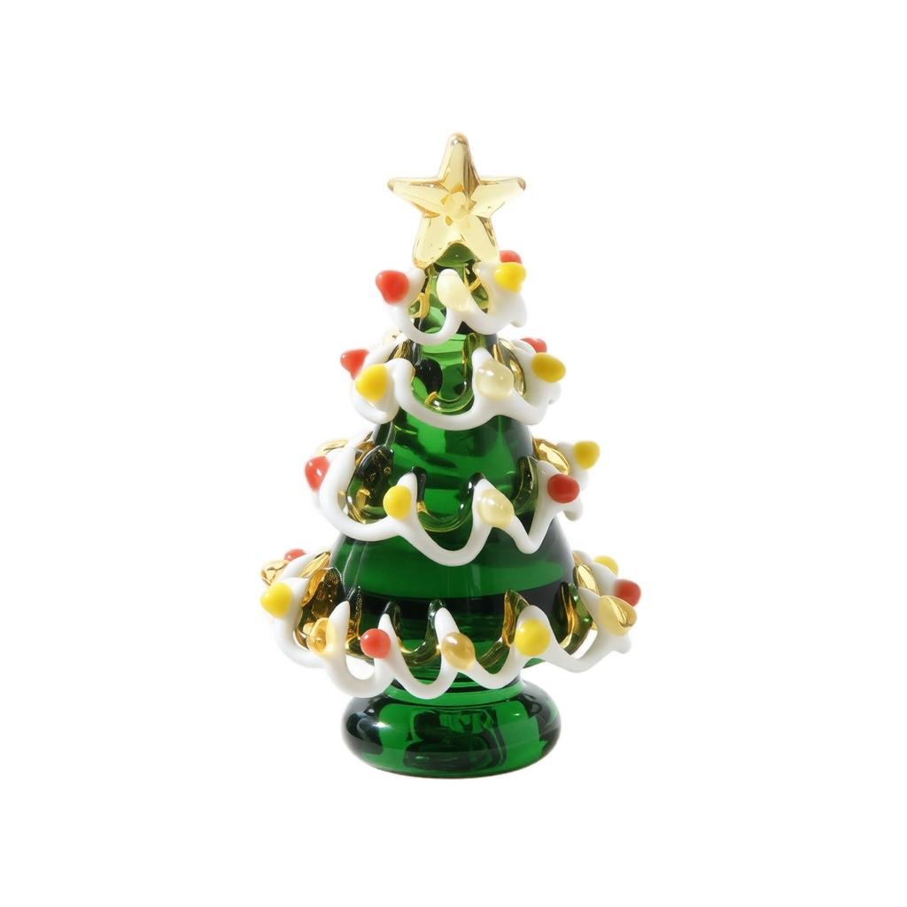 Glass Christmas Tree Ornament 6.5 cm Holiday Decoration for Christmas Tree