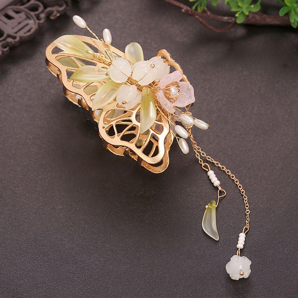 

Hair Accessories Metal Hair Claw Korean Style Hair Clip Flower Hair Clip Women Hair Accessories A