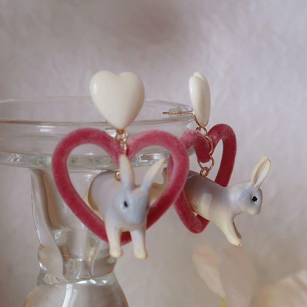 Fashion Design Harajuku Korean Style Jewelry Resin Jewelry Women Earrings Animal Earrings