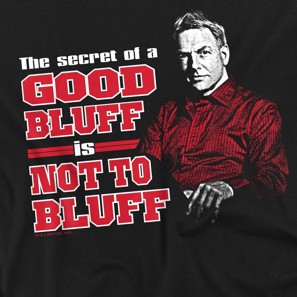 NCIS Unisex Adult No Bluffing T-Shirt