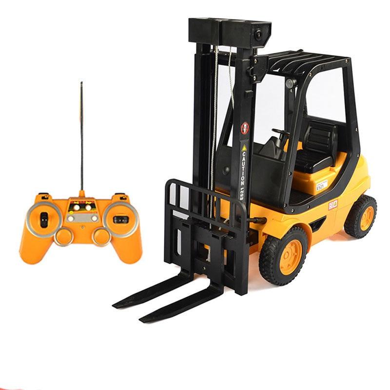

Double E Rc Car Toys for Boy Remote Control Forklift Big Size Enginner Vehicle Car Model Electric Toy Truck Children Gift E521 жёлтый