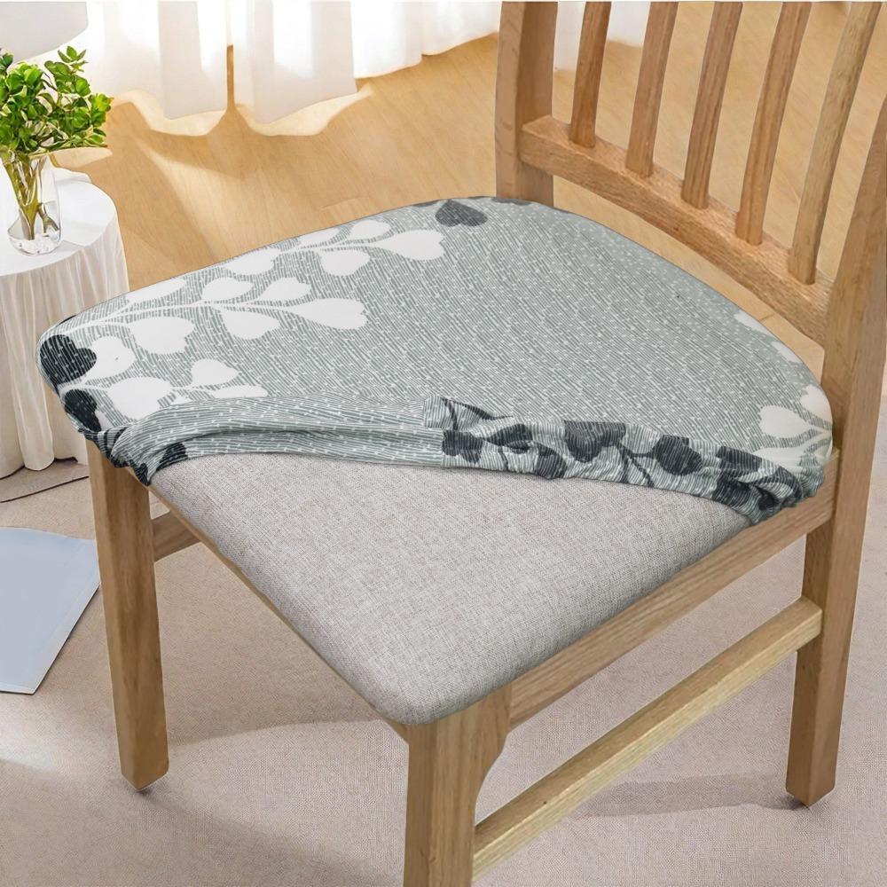 Gram Weight 160gsm Restaurant Stretch Chair Cover Removable Washable Dustproof Chair Surface Seat Protector