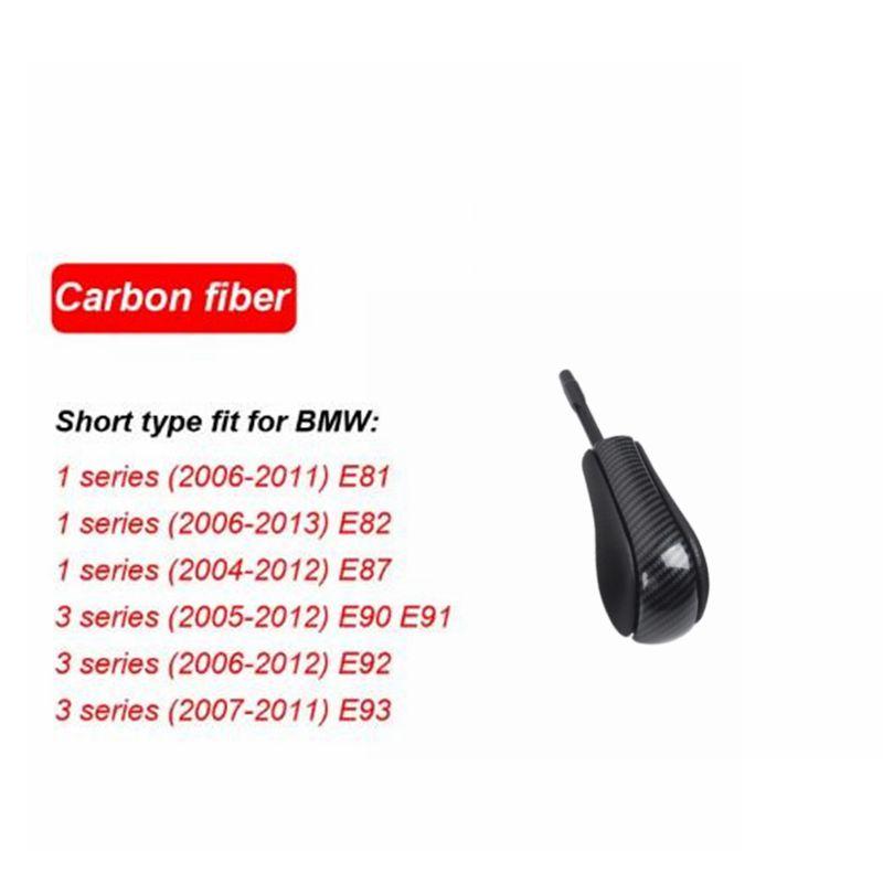 Automatic AT Short Long Gear Stick Car Shift Gear Knob For BMW E81 E82 E87 E90 E91 E92 E93 E36 E38 E39 E46 Z4 Z3 E53 E60 X5 X3