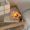 Candlestick Candle Holder 1PC  Flowwood Garden Style Glass Decoration Bedroom Living Room Dining Room Wedding Decoration