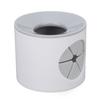 Electric Toothbrush Holder Punching Free Grey Base Plastic Minimalist Line Ventilation Design Wall Toothbrush Holder