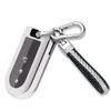 Intelligent Key Case for Toyota Suitable for TOYOTA Daihatsu Made of TPU and Fashionable Smart Key Holder Silver [XRise] Daihatsu, Move, Tank, TANTO,