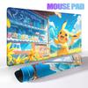 Pikachu Extended Gaming Mousemat Big Size Desk Carpet Non-Slip Rubber PC Keyboard Rug Anime Pokemon Mousepad for E-Sports Gamer