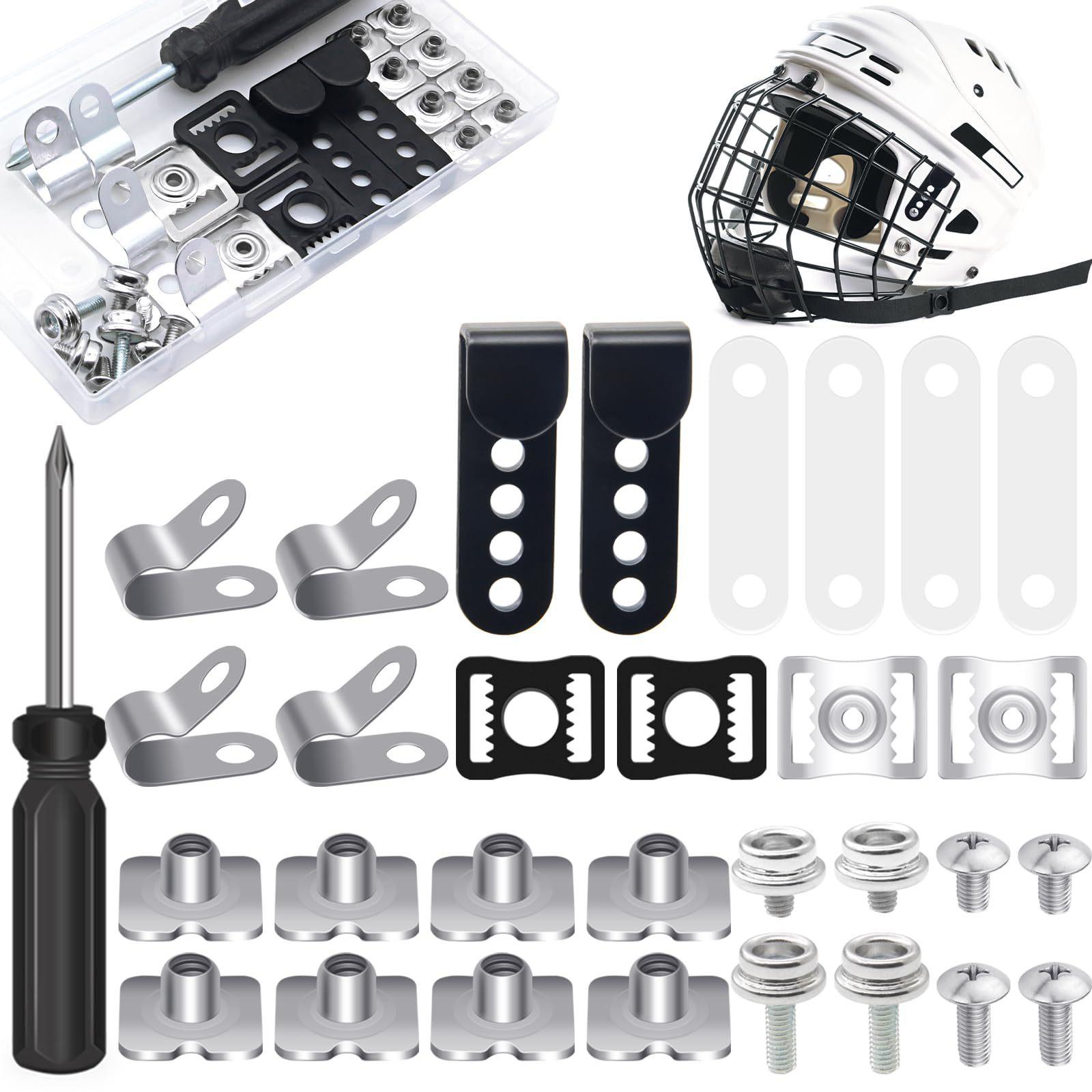 

Football Helmets Repair Kits Hockey Helmets Replacement Part Helmets Repair Hardware For Baseball Helmets Accessories B