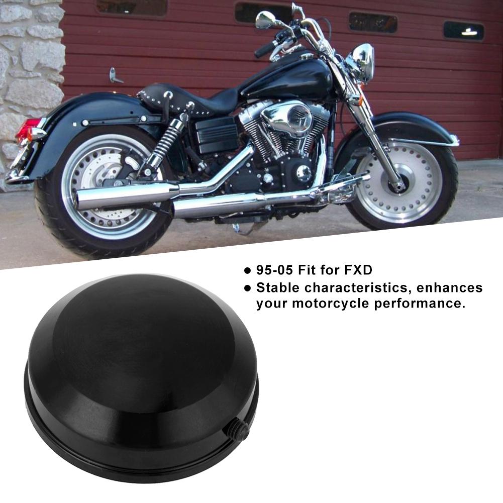 Black Motorcycle Upper Fork Stem Covers Replacement Accessories Fit for FXD 1995 2005