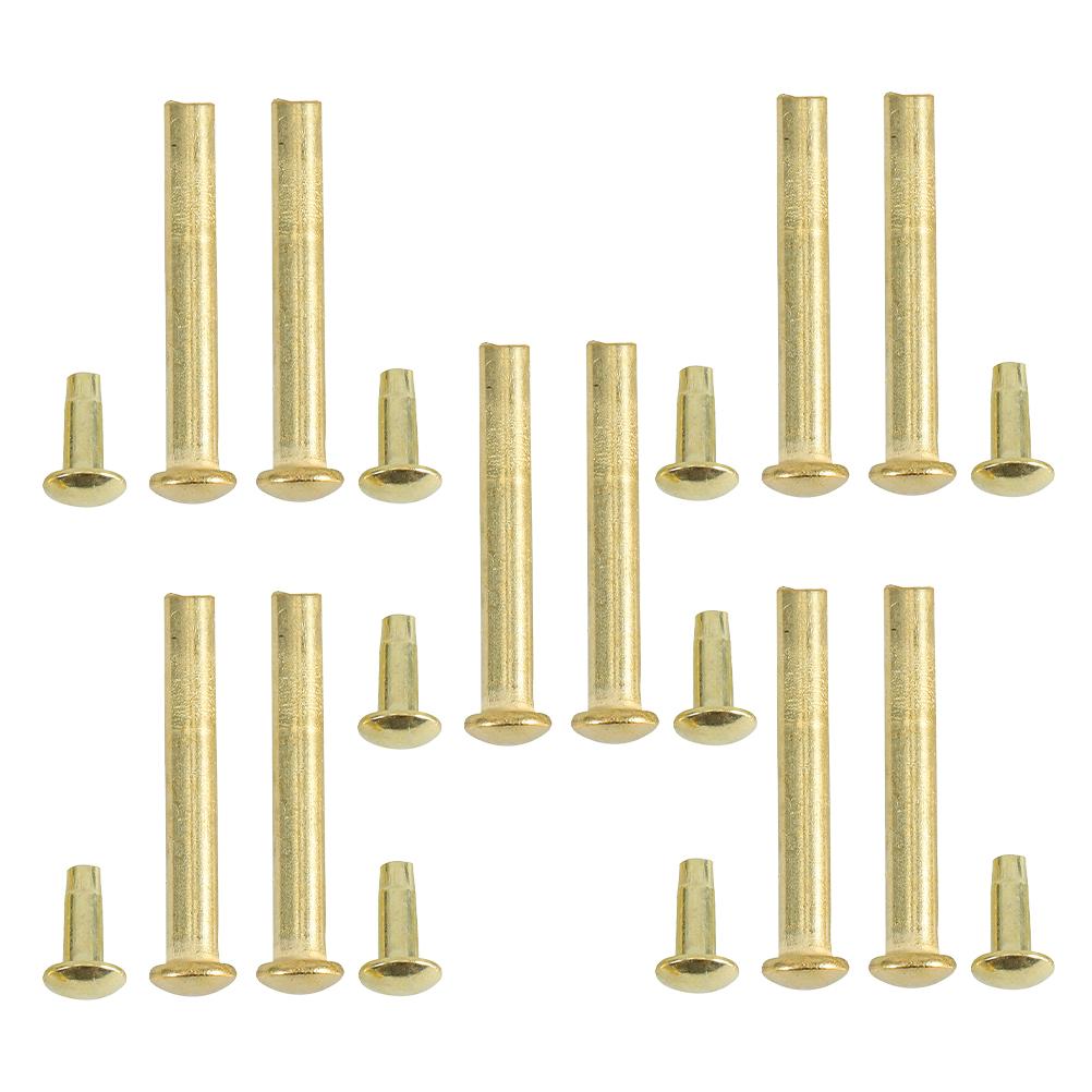 10 Juegos Accesorios para Uñas de Abanico Remaches de Acero Inoxidable Tuercas Piezas de Reparación de Abanico Plegable Eje Remaches Metálicos Abanicos Decorativos Decoración del Hogar