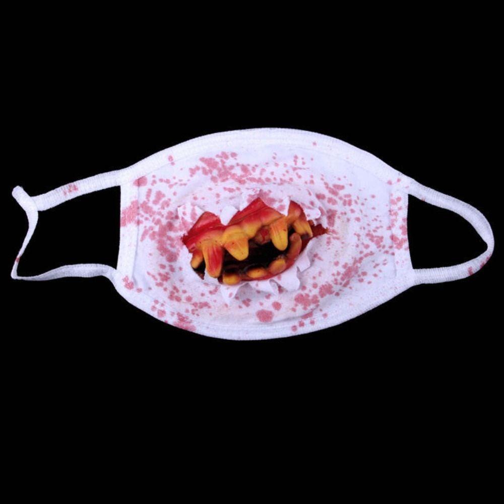 

Наряжаться Кровавые варежки Косплей реквизит Призрачный Реалистичные маски с пятнами крови Сценическое шоу Style 5