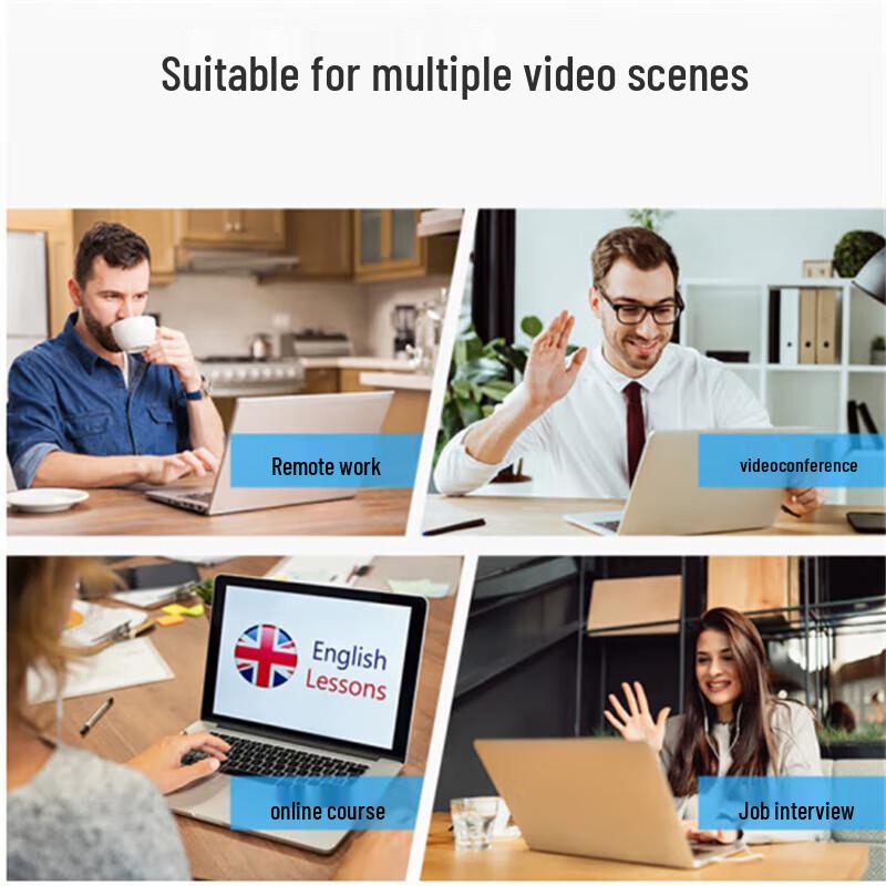 HIKVISION DS-E14 1080p HD USB Webcam with Microphone