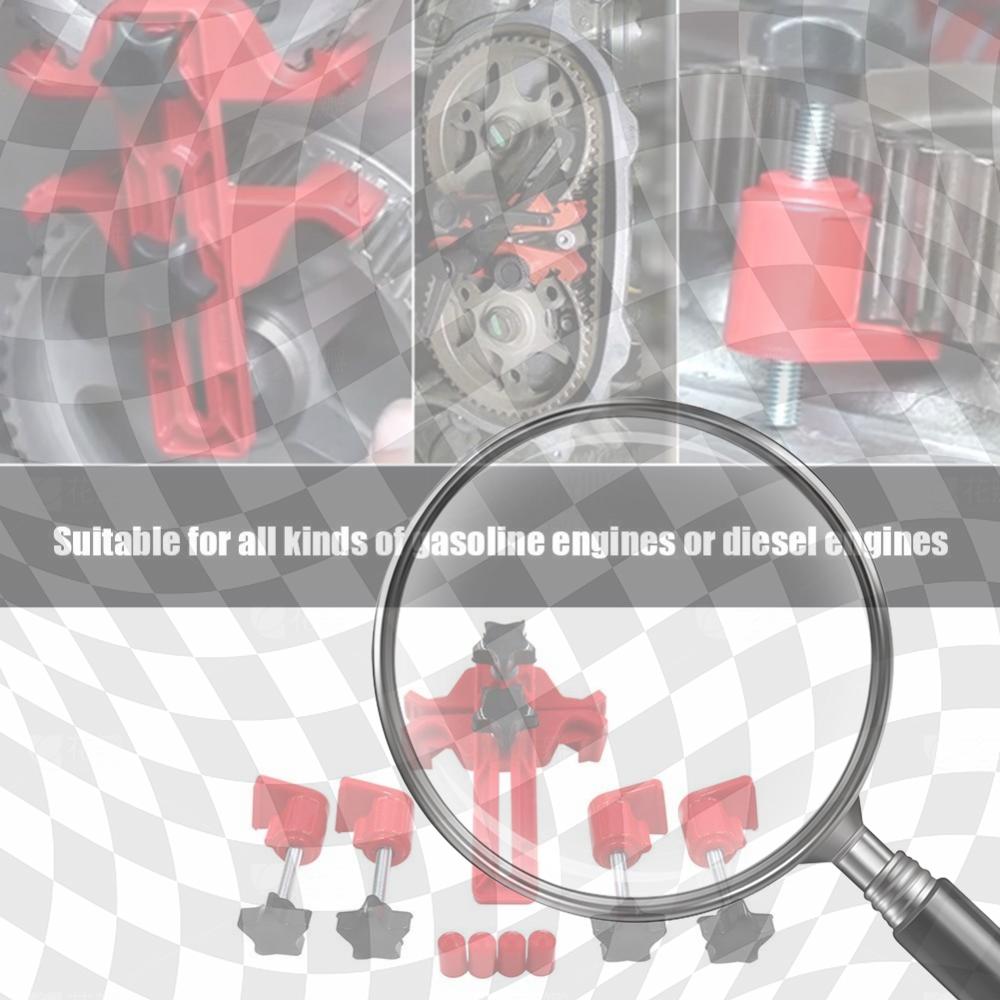 Инструмент для фиксации ГРМ двигателя автомобиля Фиксатор ремня ГРМ Инструмент для фиксации двигателя Фиксатор распредвала Фиксатор для синхронизации распредвала двигателя автомобиля China Mainland