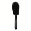 Car Wheel Brush Soft Bristle Tire Steel Ring Detail Cleaning Brush Tyre Alloy Soft Bristle Cleaner Car Washing Supplies Tool