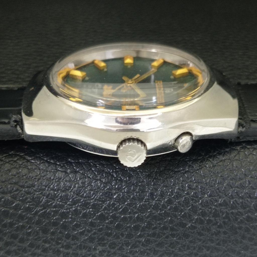 AUTOMATIC VINTAGE RICOH R31 JAPAN MENS ORIGINAL DIAL WATCH a703570-1 R213d-a703570