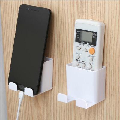 1PC Wall Mounted Organizer Remote Control Air Conditioner Storage Case Mobile Phone Holder Container