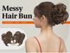 Adjustable Fluffy Wig Hair Ring for European & American Style Ponytails