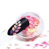 Nail Art Dekorasyon Holografik Bukalemun Tırnak Payetler At Gözü Şekilli Göz Kamaştırıcı Madeni Pul Pul