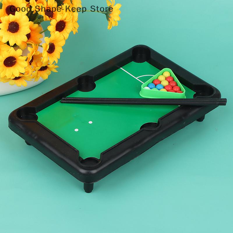 Billiards Mini Desktop Pool Table Snooker Toy Game Set Parent-Child Interaction Children's Simulated Billiard Puzzle Props Toy