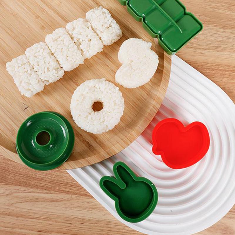 1Pc Cute Sushi Tools Onigiri Molds Rabbit Animal Shape Sushi Kids Rice Mashed Potato Pumpkin Mash Baking Supplies Kitchen Gadget
