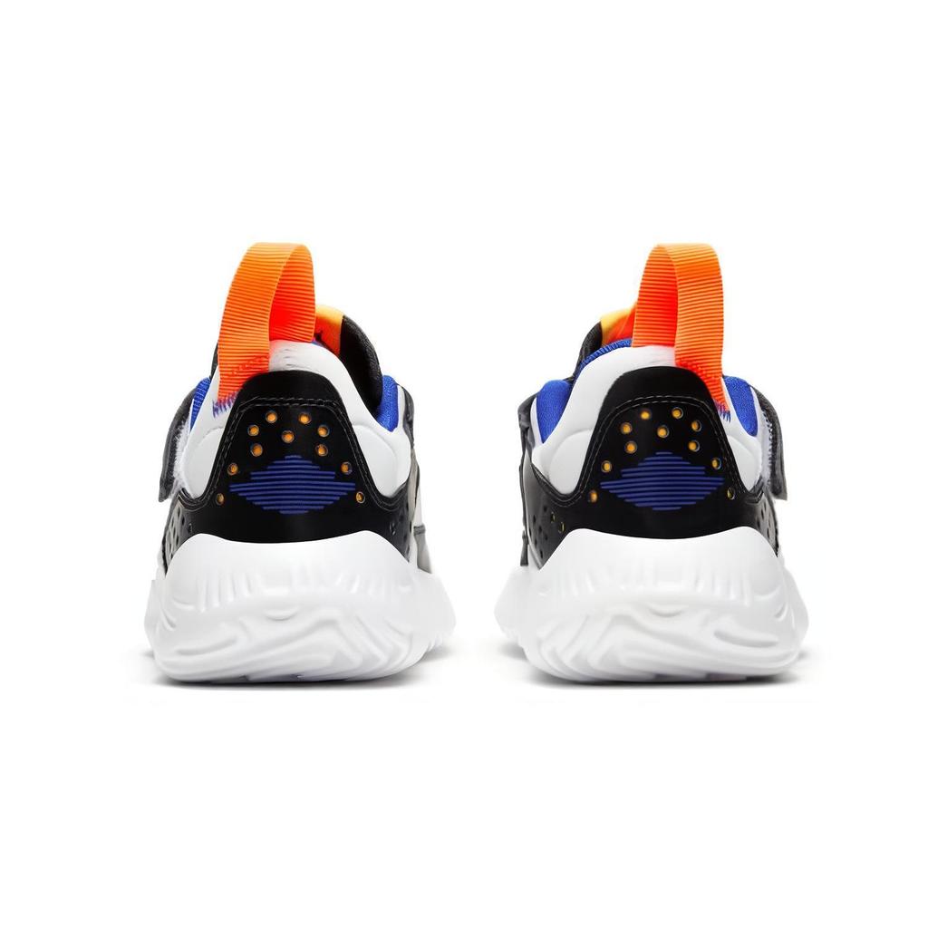 Jordan Delta Cushioning, Wear Resistant Sports Casual Shoes White Black Orange Children Aged 3 7 Years Old CT1566-140