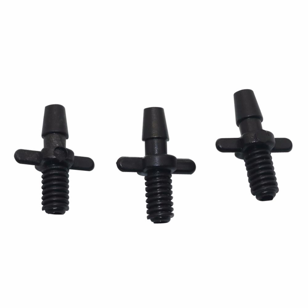 50 Pcs 3/5 Mm Hose Barbed Connector Double Ways 5 Mm Screw Thread Micro Irrigation Drip Articles Hose Accessories