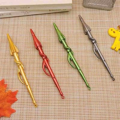 Creative Animation Style Weapon Modeling Design Plastic Stationery Pen Student Writing Supply