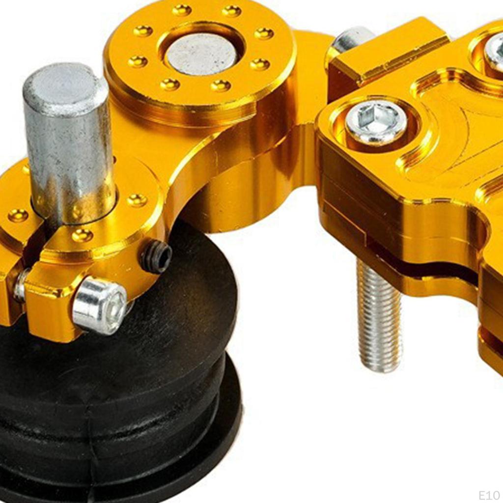 Nastavovač motocyklového řetězu Hliníková slitina Příslušenství Díly Prémiový Profesionální Regulátor Napínák