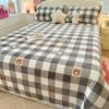 Thickened Milk Velvet Bed Cover for Autumn and Winter, Warm Cotton Bed Sheet with Velvet Mattress, Tatami Bedding