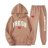 New Spring and Autumn Men's Hoodie Set, Popular In Europe and America, Casual Trend Men's Sweater Set