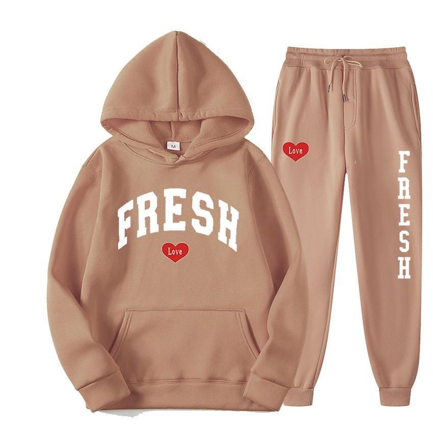 New Spring and Autumn Men's Hoodie Set, Popular In Europe and America, Casual Trend Men's Sweater Set