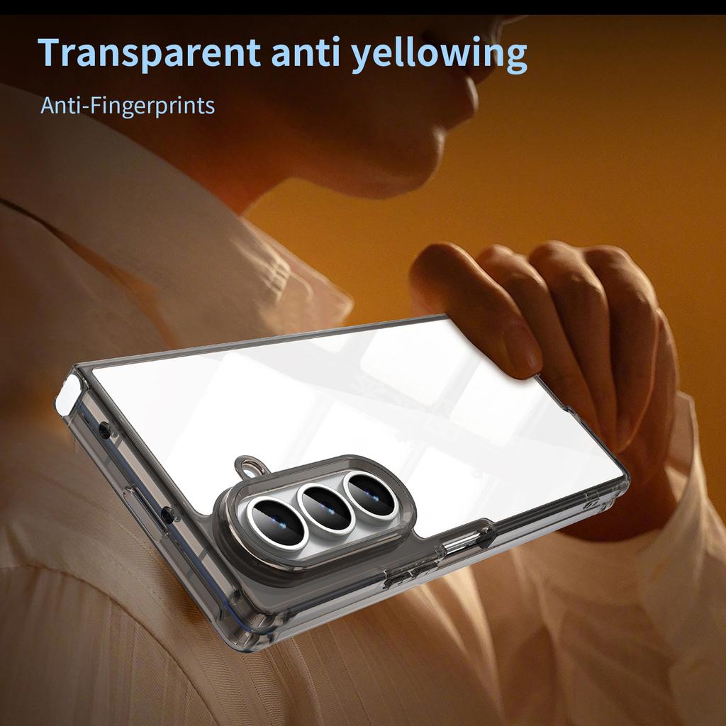 Anti-Gelb Hartes Faltbare Tasche Zubehör Hülle für Samsung Galaxy Z Fold7 5G Fold 7 Zfold7 Hülle