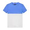 Childrens/Kids Colour Block Logo Regular T-Shirt