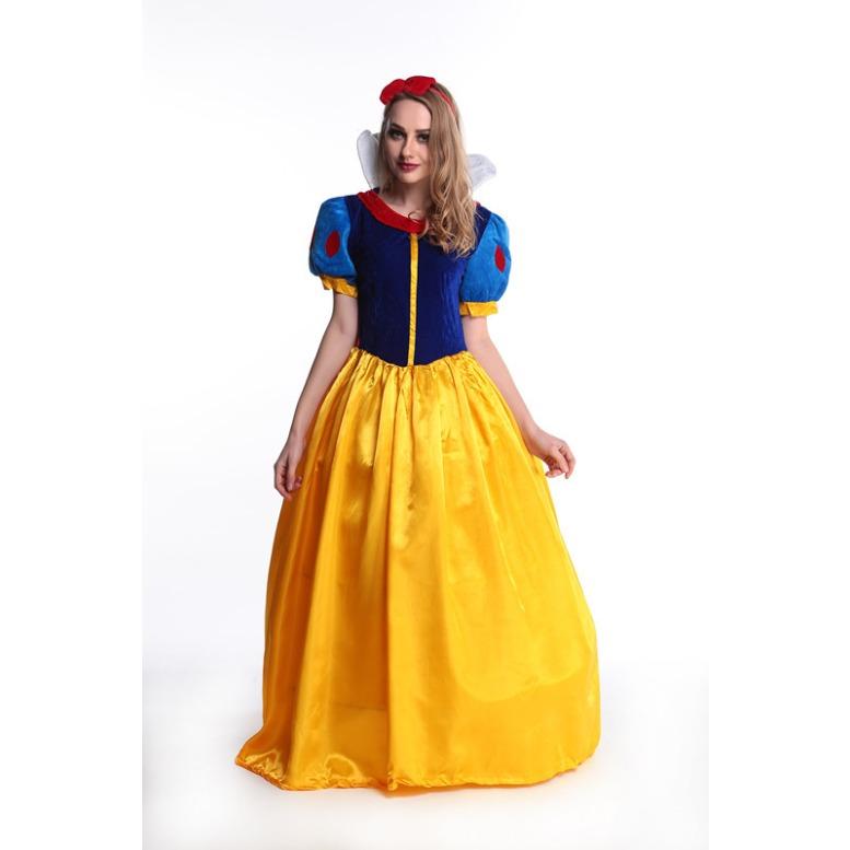 New maxi dress princess queen costume Halloween party party costume cosplay stage show costume