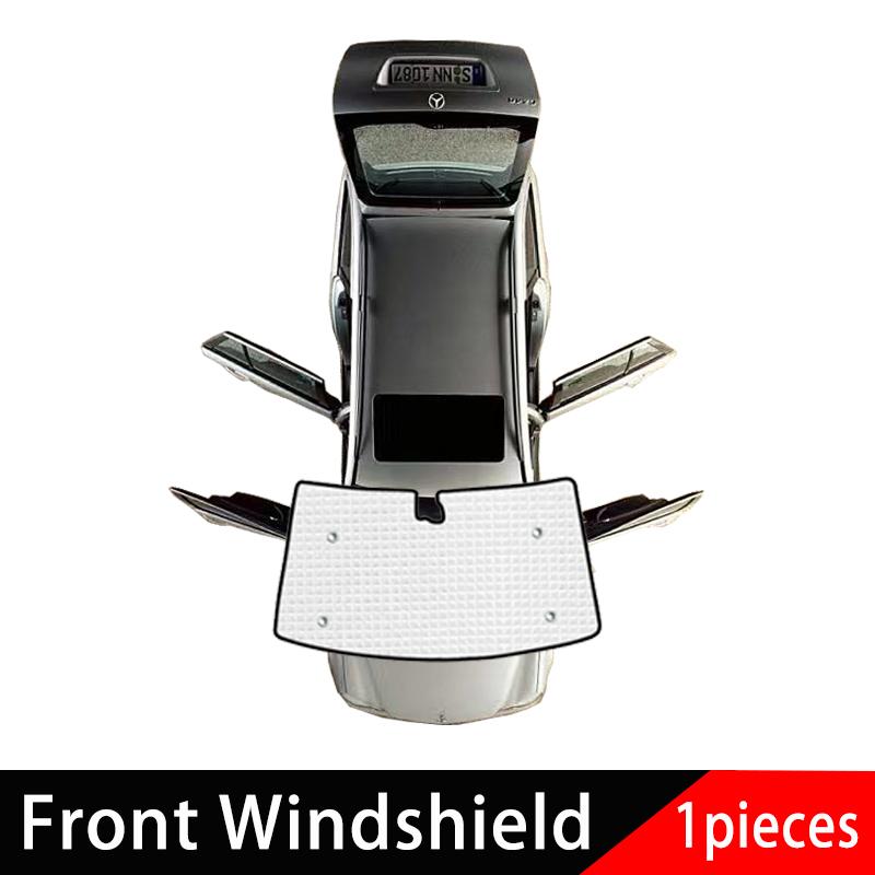 For Suzuki Vitara LY Accessories 2015~2024 Escudo Car Windshield Surround Sunshades Anti-UV Side Window Shading Visor Full Cover