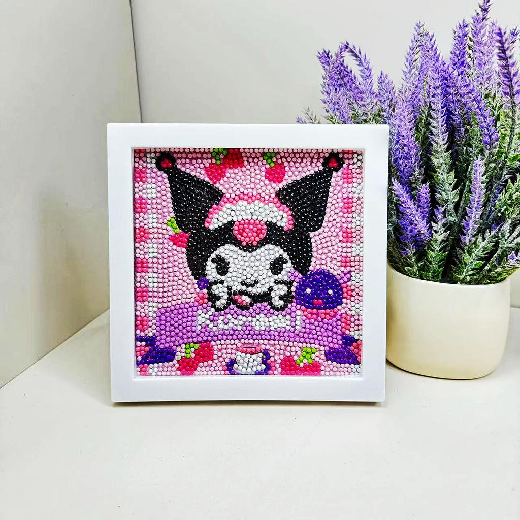Free Shipping/Cartoon Diamond Painting Children'S Gift Handmade Cross Stitch Framed Diy Bedroom Sticker