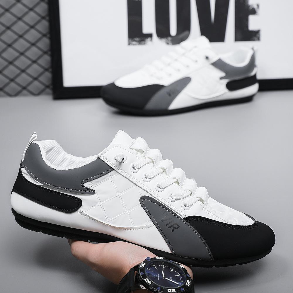 

Men s shoes 2025 spring and summer new Korean version of fashion versatile leisure sports low-top light one-pedal Forrest Gump Doudou shoes 38