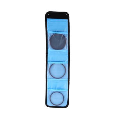 3 Pockets Bag Camera Filter Wallet Lens Adapter Lens Filter Wallet Case Ring Storage Bag Case