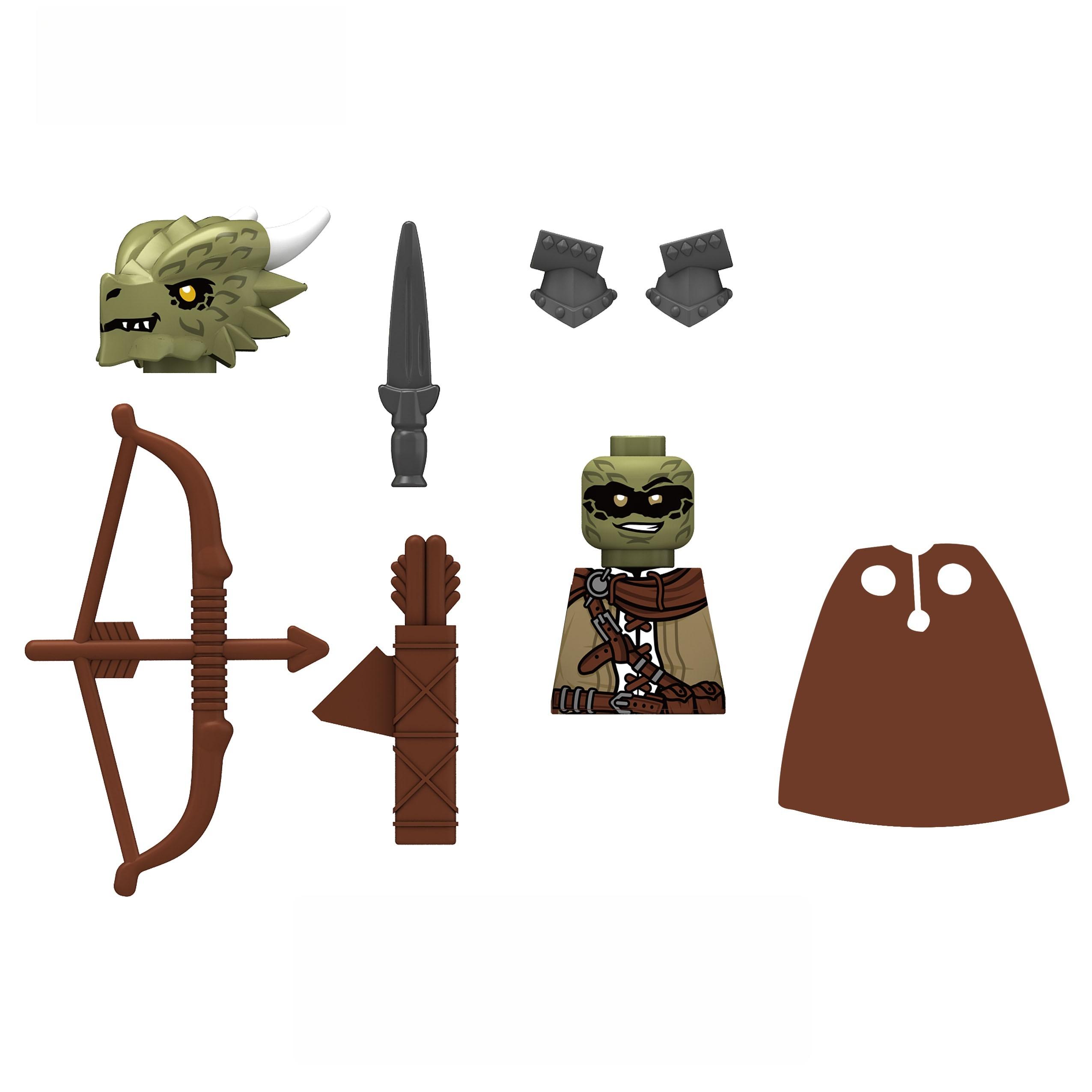 

Средневековые Рыцари Драконов Тяжелая броня Кирпичики Сборка Фигурки Аксессуары Модель