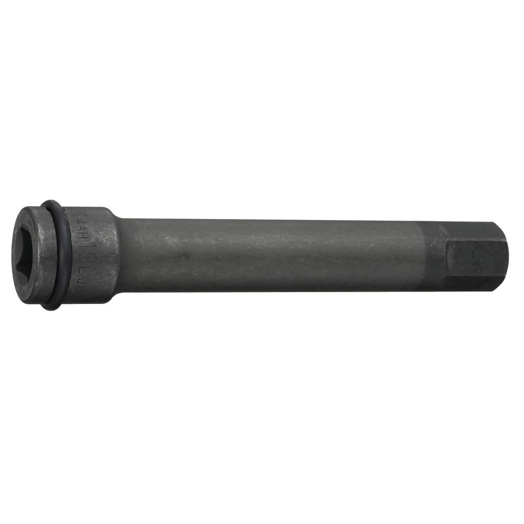 TONE Long Hexagonal Impact 19mm Width Socket, 4AH-19L, 12.7mm (1/2") Drive,