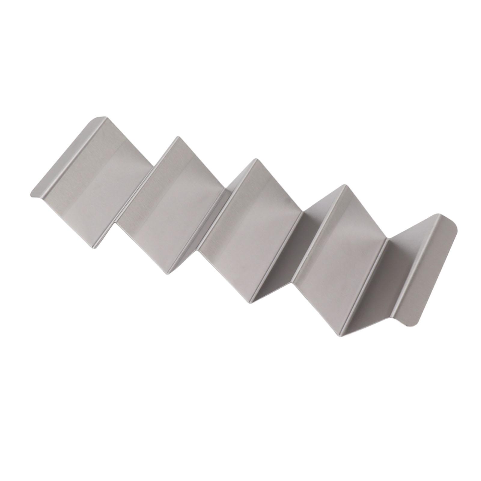 Kitchen Taco Holder Stand   Shape Stainless Steel Taco   Holder Grill for Baking